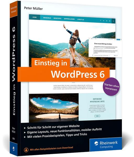 Abbildung Buch Einstieg in WordPress 6