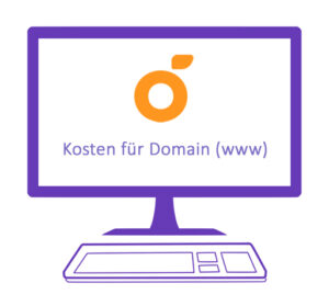 Signet für Domain-Kosten