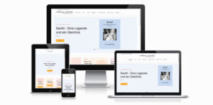 responsives Webdesign edition-sawitri.de