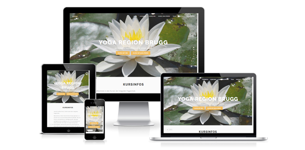 responsives Webdesign yoga-baden-brugg.ch
